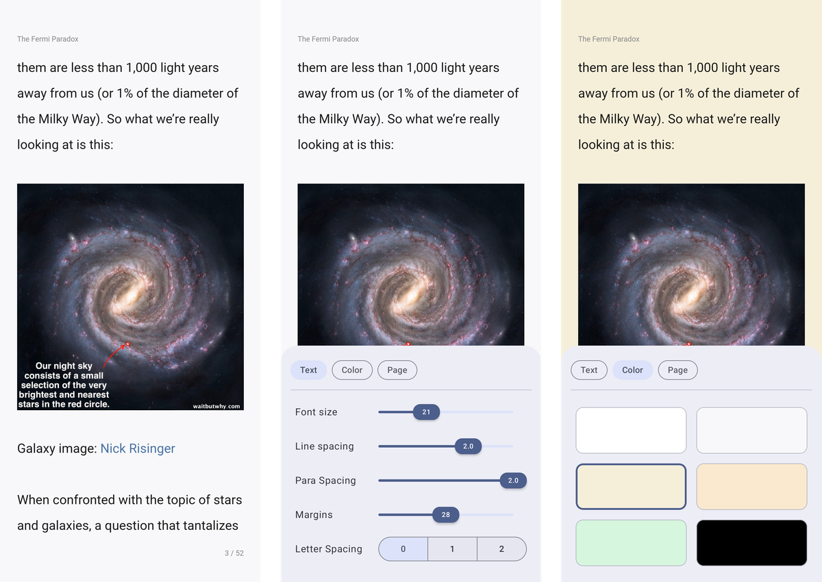 MagiPaper app screenshots